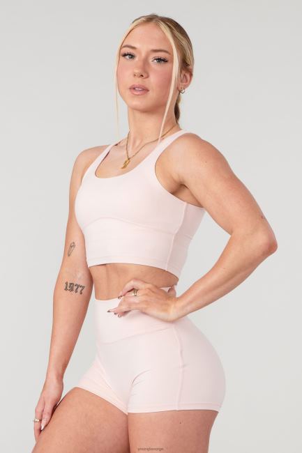 YoungLA kvinner w309 sports-bh i nivå opp klær H4N2T1001 saftig grå