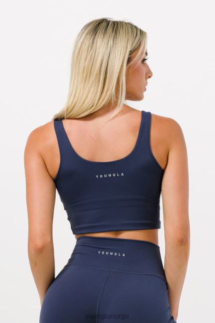 YoungLA kvinner w309 sports-bh i nivå opp klær H4N2T1001 saftig grå