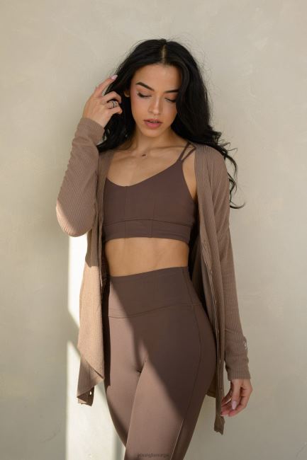 YoungLA kvinner w319 - asana sports-bh klær H4N2T1018 matcha