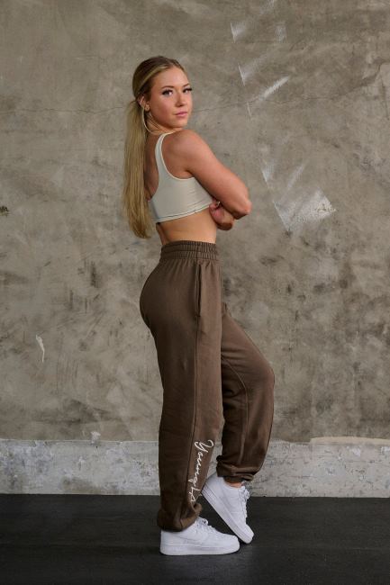 YoungLA kvinner w202 script joggers 2.0 klær H4N2T1133 svart