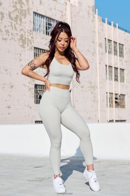 YoungLA kvinner w209 level up leggings klær H4N2T1128 lotus rosa