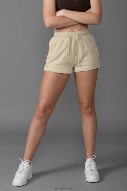 YoungLA kvinner w101 - hverdagsshorts klær H4N2T1109 lett taupe
