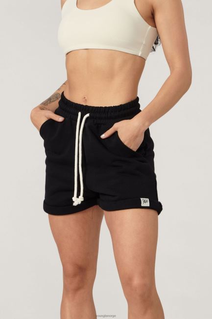 YoungLA kvinner w102 supreme shorts klær H4N2T1089 svart