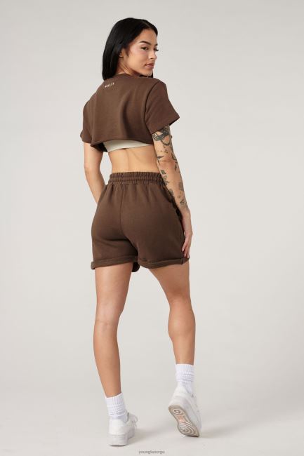 YoungLA kvinner w102 supreme shorts klær H4N2T1089 svart