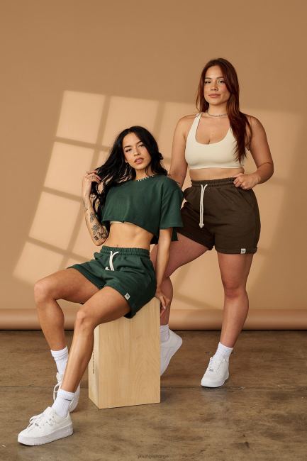 YoungLA kvinner w102 supreme shorts klær H4N2T1089 svart