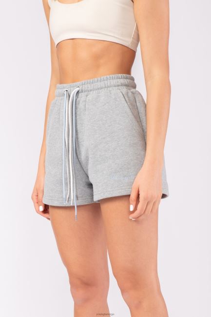 YoungLA kvinner w107 shorts med tre strenger klær H4N2T1086 svart