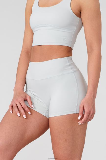 YoungLA kvinner w110 level up bikershorts 3\" klær H4N2T1116 svart dahlia