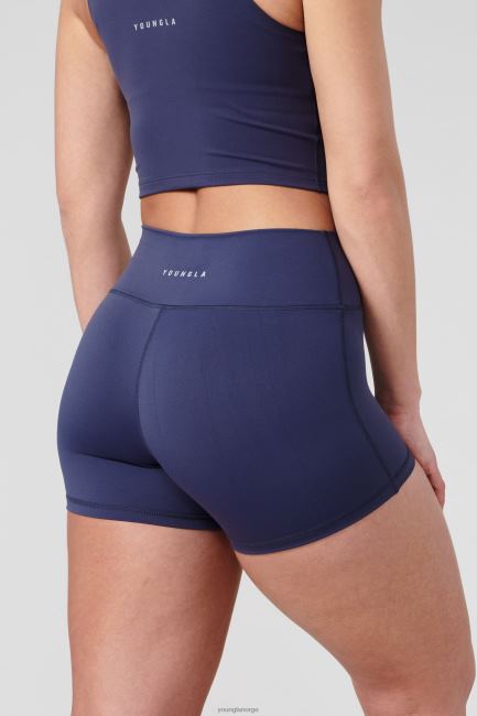 YoungLA kvinner w110 level up bikershorts 3\" klær H4N2T1116 svart dahlia