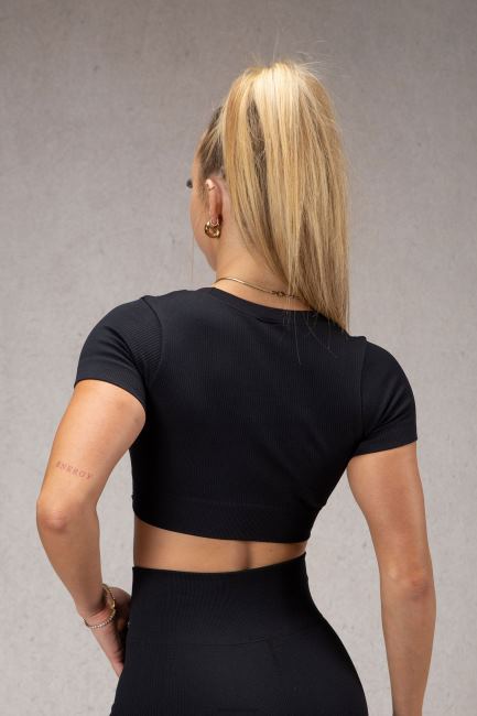 YoungLA kvinner w405 confidence kortermet klær H4N2T1072 odyssey grå