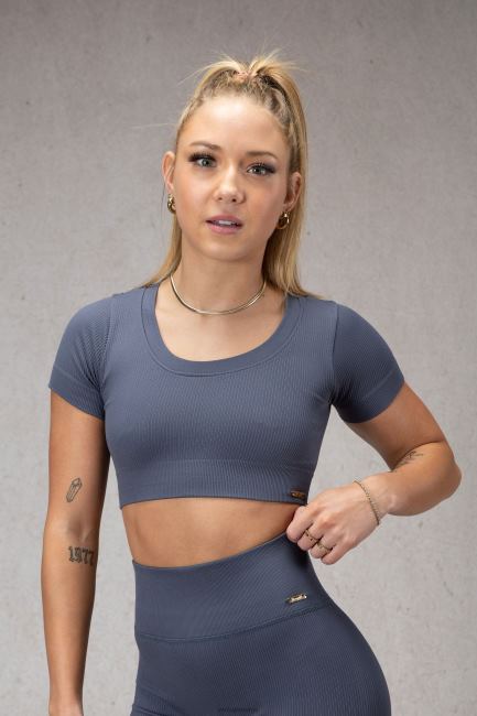 YoungLA kvinner w405 confidence kortermet klær H4N2T1074 svart