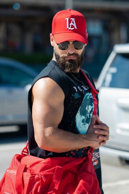 YoungLA menn 920 a-frame la snapback lue 2.0 klær H4N2T942 nardo grå