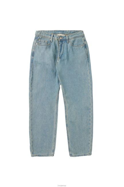 YoungLA menn 609 - baggy jeans klær H4N2T755 lyseblå vask