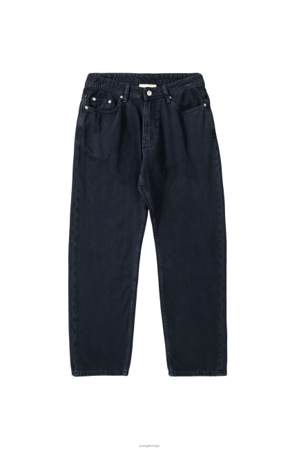 YoungLA menn 609 - baggy jeans klær H4N2T756 marine vask