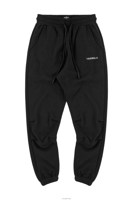 YoungLA menn 210 kick-back joggere klær H4N2T933 svart