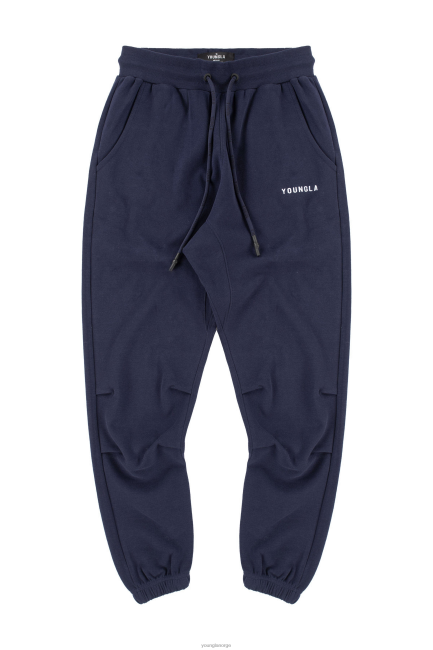 YoungLA menn 210 kick-back joggere klær H4N2T936 marinen