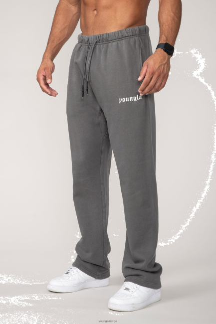 YoungLA menn 216 evig ingen mansjett svette klær H4N2T894 kullvask