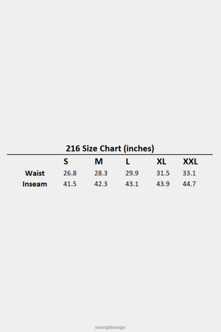 YoungLA menn 216 evig ingen mansjett svette klær H4N2T895 gråmelert