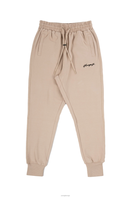 YoungLA menn 228 skyjoggere klær H4N2T873 beige
