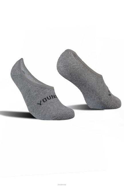 YoungLA menn 711 no show sokker 3-pakning tilbehør H4N2T993 flerfarget