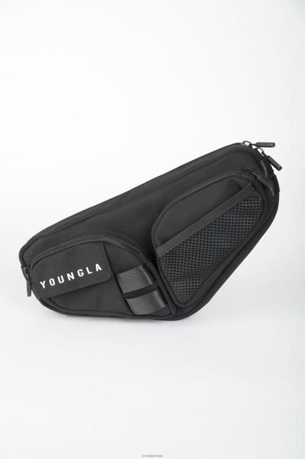 YoungLA menn 750 mach 1 cross body poser tilbehør H4N2T974 svart
