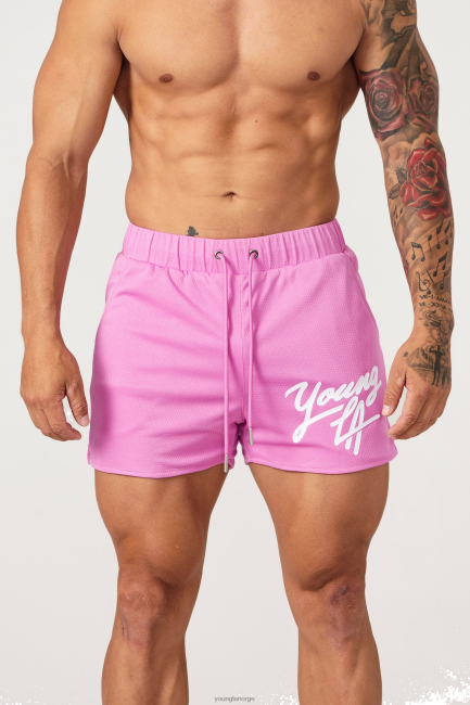 YoungLA menn 104 eldre shorts klær H4N2T517 varm rosa