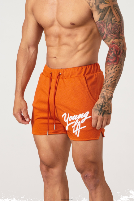 YoungLA menn 104 eldre shorts klær H4N2T519 oransje