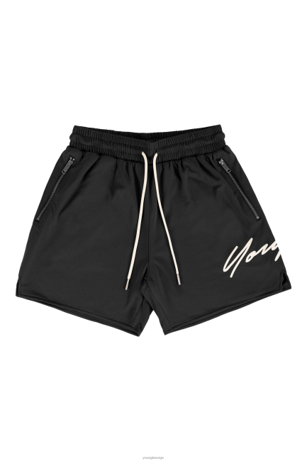 YoungLA menn 115 signaturshorts klær H4N2T582 svart