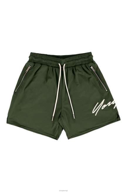 YoungLA menn 115 signaturshorts klær H4N2T586 oliven