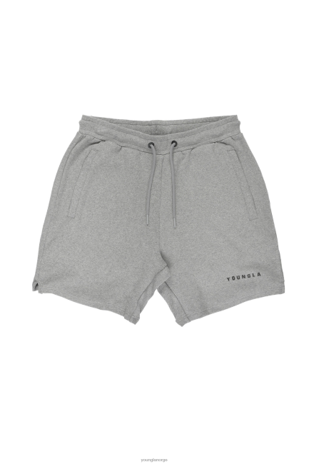 YoungLA menn 118 den perfekte shortsen klær H4N2T554 grå lyng