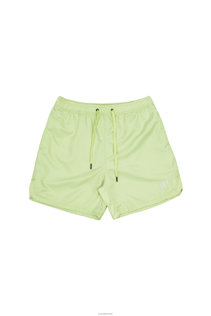 YoungLA menn 123 pastell flow shorts klær H4N2T478 pastellgrønn