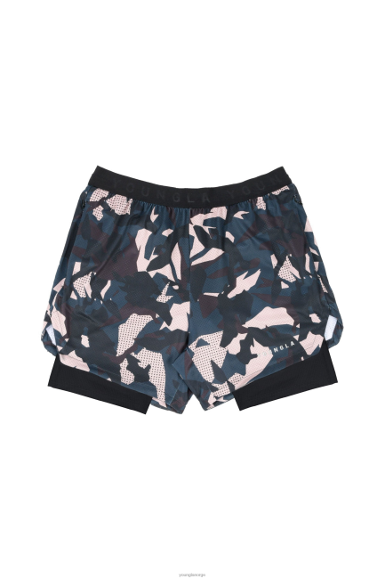 YoungLA menn 138 trilogi camo kompresjonshorts klær H4N2T724 ørken camo