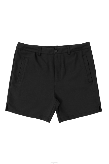 YoungLA menn 145 casual chino-shorts klær H4N2T501 svart