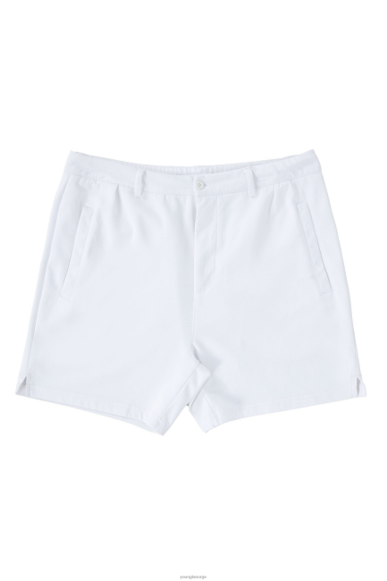 YoungLA menn 145 casual chino-shorts klær H4N2T504 hvit