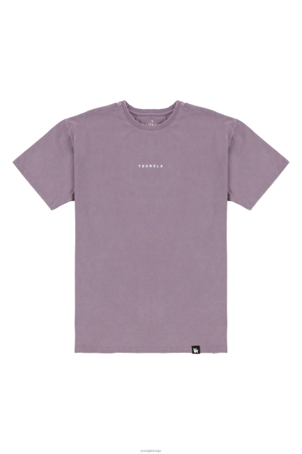 YoungLA menn 401 essensielle jacked t-skjorter klær H4N2T136 lavendel vask