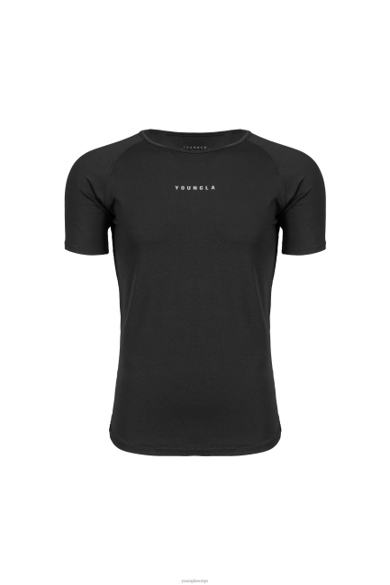 YoungLA menn 403 elite tees klær H4N2T421 svart