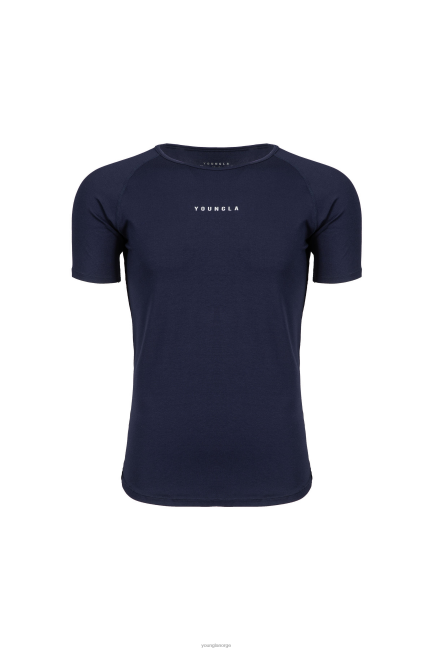 YoungLA menn 403 elite tees klær H4N2T423 marinen