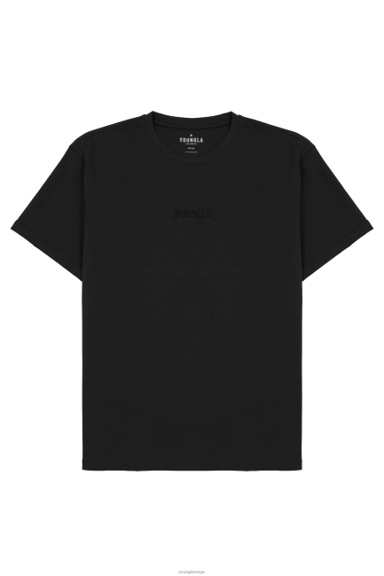 YoungLA menn 418 resist-t-skjorter klær H4N2T128 svart