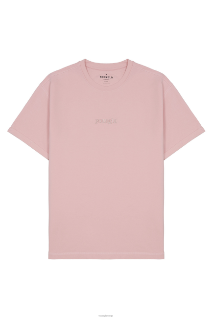 YoungLA menn 418 resist-t-skjorter klær H4N2T132 laks