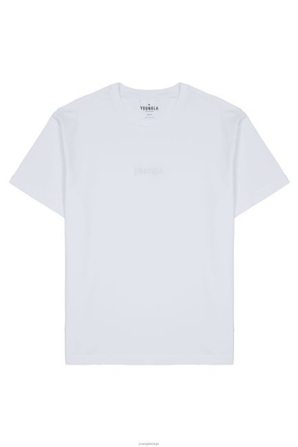 YoungLA menn 418 resist-t-skjorter klær H4N2T133 hvit