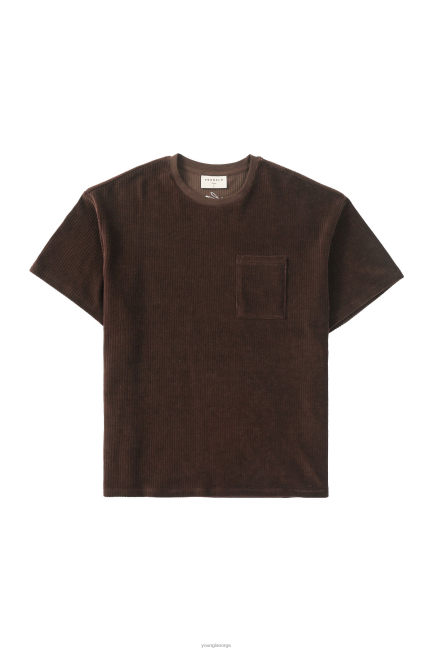YoungLA menn 419 snorsamling - t-skjorter klær H4N2T348 sjokolade