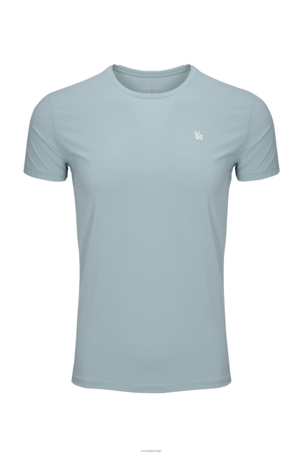 YoungLA menn 423 zephyr kompresjon kort ermet klær H4N2T143 scuba grønn