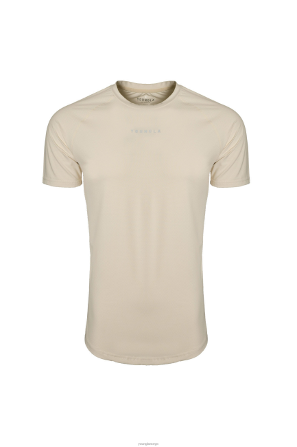 YoungLA menn 440 performance line kortermede skjorter klær H4N2T441 off-white