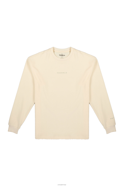 YoungLA menn 450 skyskum lange ermer klær H4N2T414 offwhite