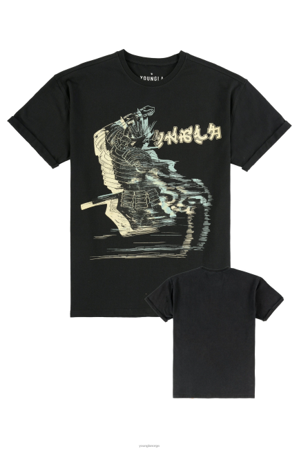 YoungLA menn 452 flokken tees klær H4N2T268 samurai kode