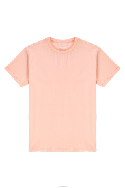 YoungLA menn 456 enkelhet t-skjorter klær H4N2T406 fersken