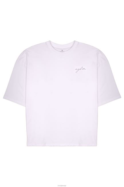 YoungLA menn 464 skyline t-skjorter i superstørrelse klær H4N2T278 sepia rose vask