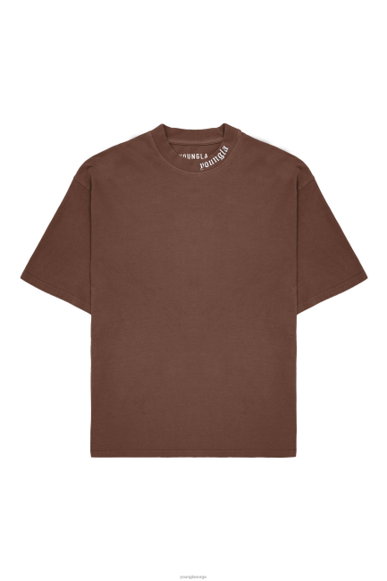 YoungLA menn 467 romerske t-skjorter klær H4N2T152 varm fudge