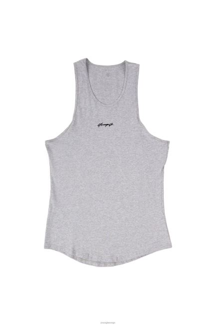 YoungLA menn 309 signaturtanker klær H4N2T25 gråmelert