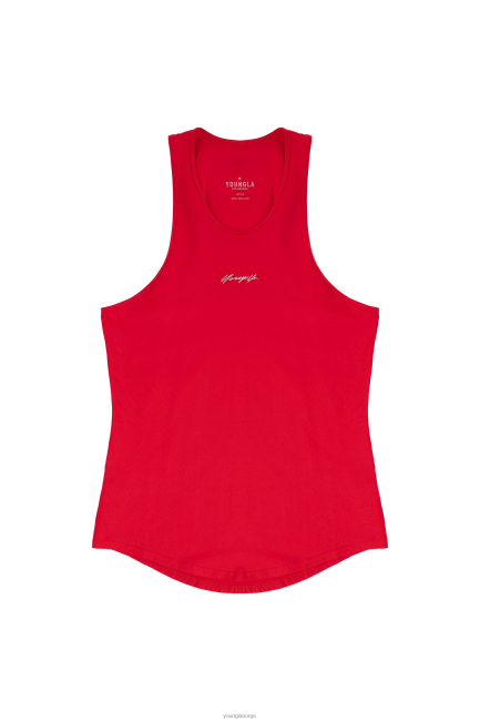 YoungLA menn 309 signaturtanker klær H4N2T29 rød
