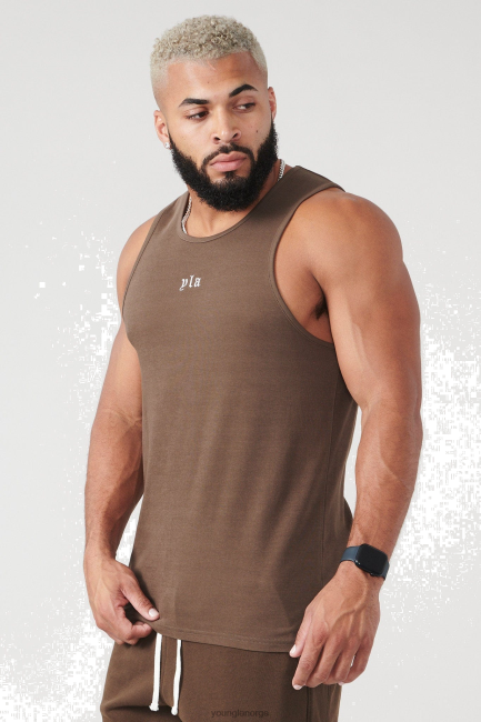 YoungLA menn 310 san diego tanks klær H4N2T42 brun vask